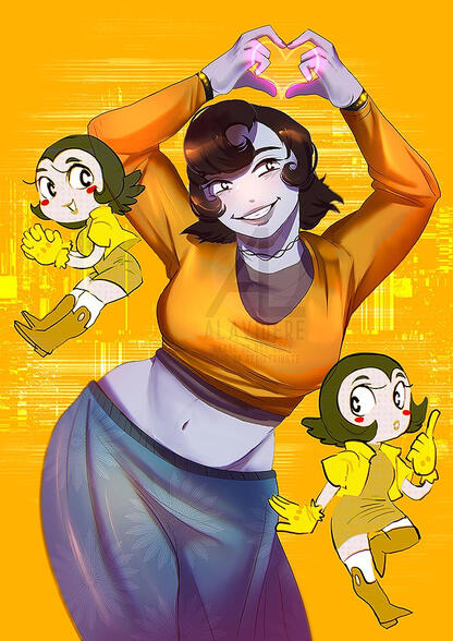 Paloma Character Art Paloma Character Art