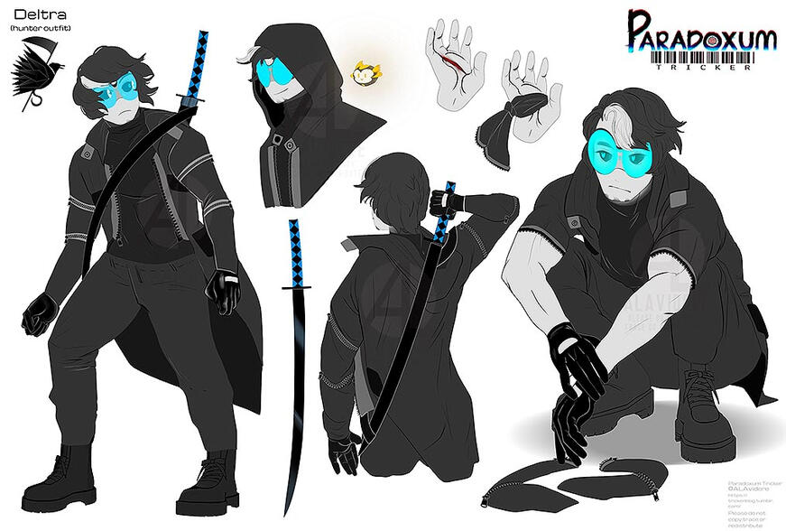 Deltra Psychopomp Outfit Deltra Psychopomp Outfit