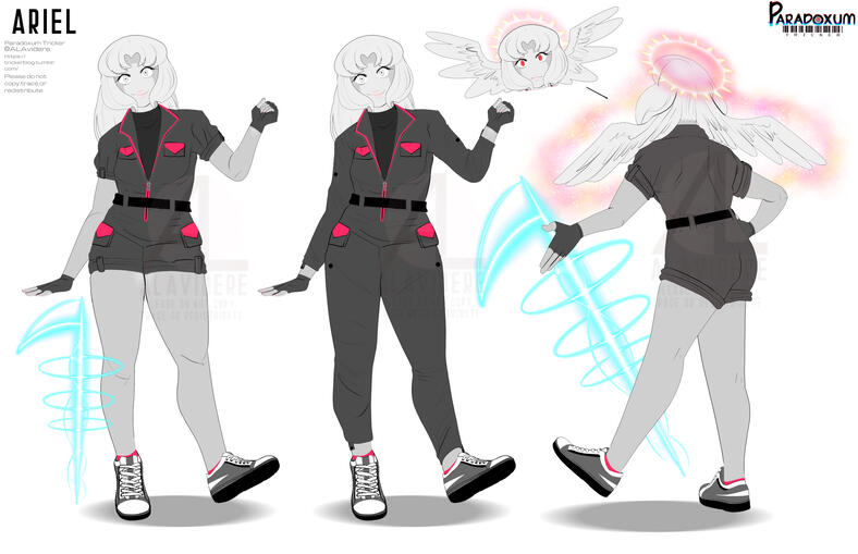 Ariel character sheet