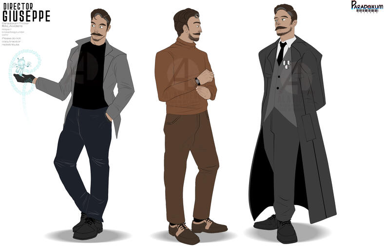 Giuseppe character sheet